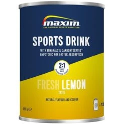 BOISSON ENERGETIQUE MAXIM CITRON VERT/CITRON 480gr