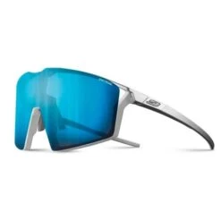 LUNETTES JULBO EDGE ARGENT-BLANC/SPECTRON 3 -Équipement De Cyclisme lunettes julbo edge argent blancspectron 3 3