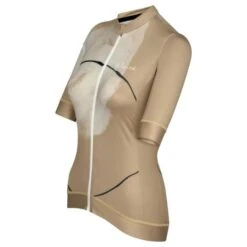 Maillot Veloine Ventoux Eco Cappuccino Pain -Équipement De Cyclisme vel maillot estiu btt dona shortsleeve jersey ventoux eco capucciono 2022 5